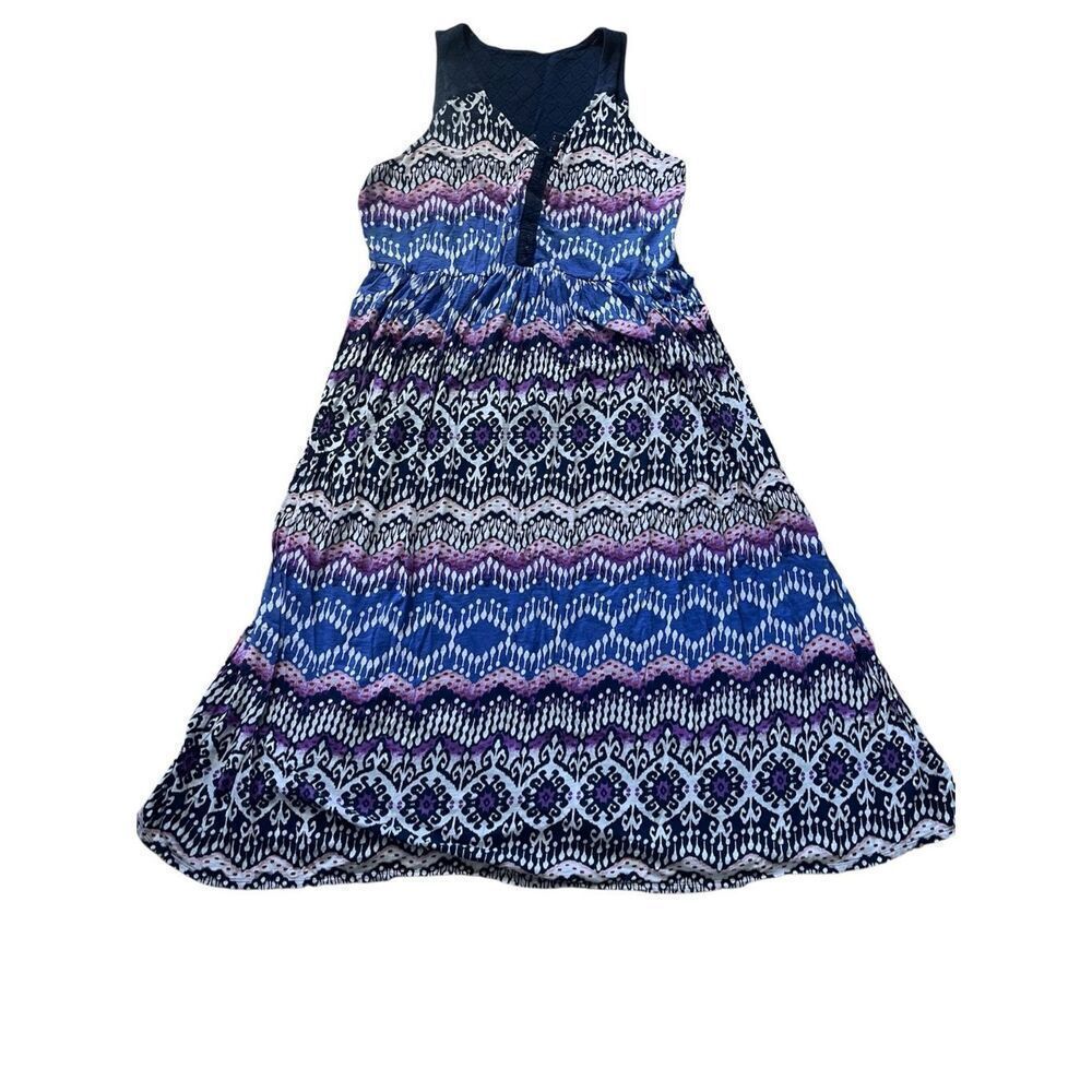 Lucky Brand Boho Tank Summer Dress with Lace Straps Women’s Size 3XL